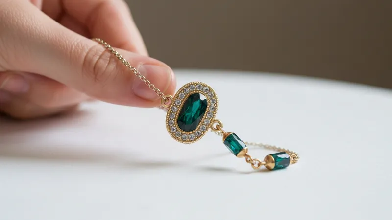 Pendentif saphir avec diamants en platine